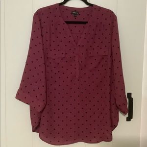 Torrid Harper blouse
